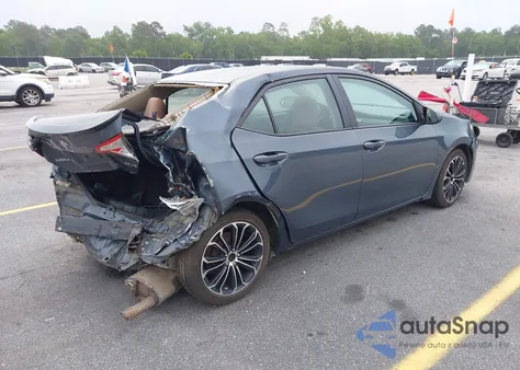 2014 Toyota Corolla Le Eco from USA, damaged, VIN 5YFBPRHE2EP071495